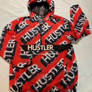 Hustler Windbreaker, Limited Edition, Men’s size large, NWT!